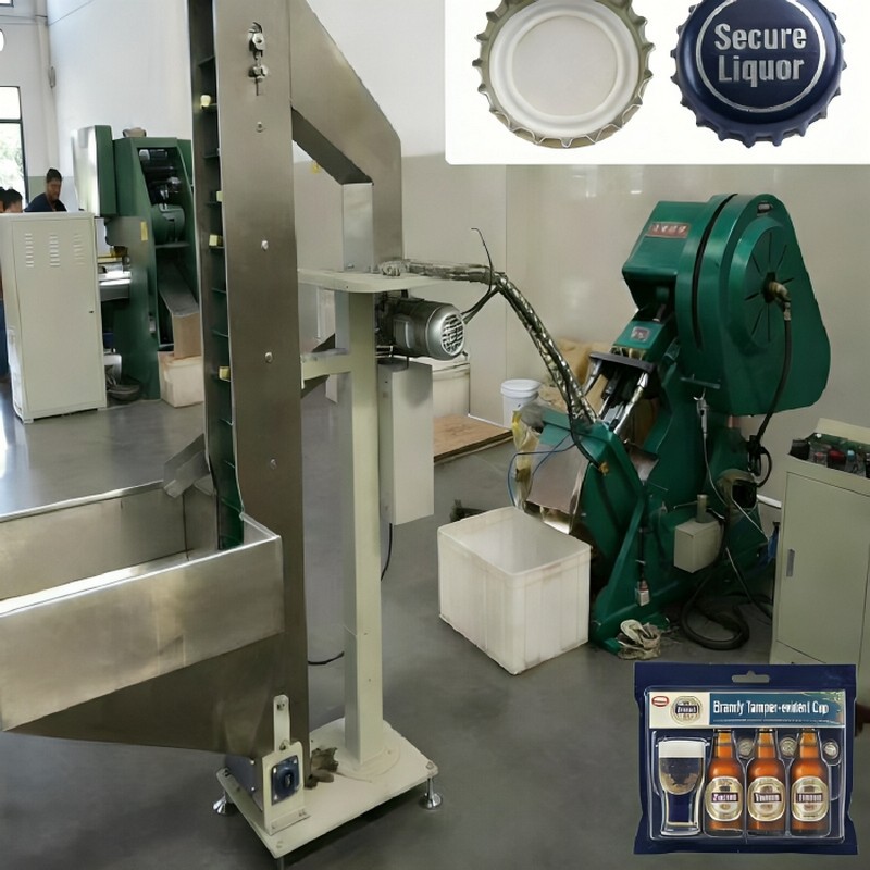 Brandy Tamper{0}}evidentna proizvodna linija čepova