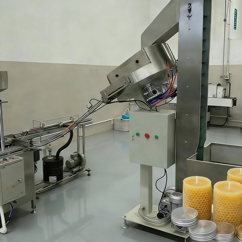 Linija za proizvodnju kapa sa navojem za svijeće od pčelinjeg voska