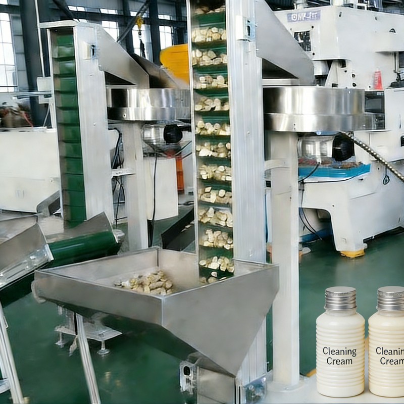 Linija za proizvodnju navojnih kapica kreme za čišćenje