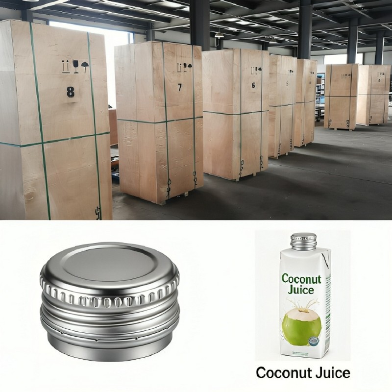 Linija za proizvodnju čepova{0}}očiglednog otvaranja kokosovog soka