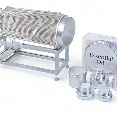 Linija za proizvodnju metalnih kutija sa čepom za flaširano eterično ulje