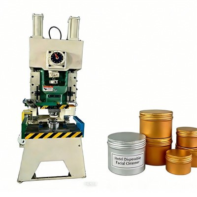 Linija za proizvodnju metalnih kutija za jednokratnu upotrebu hotela za čišćenje lica
