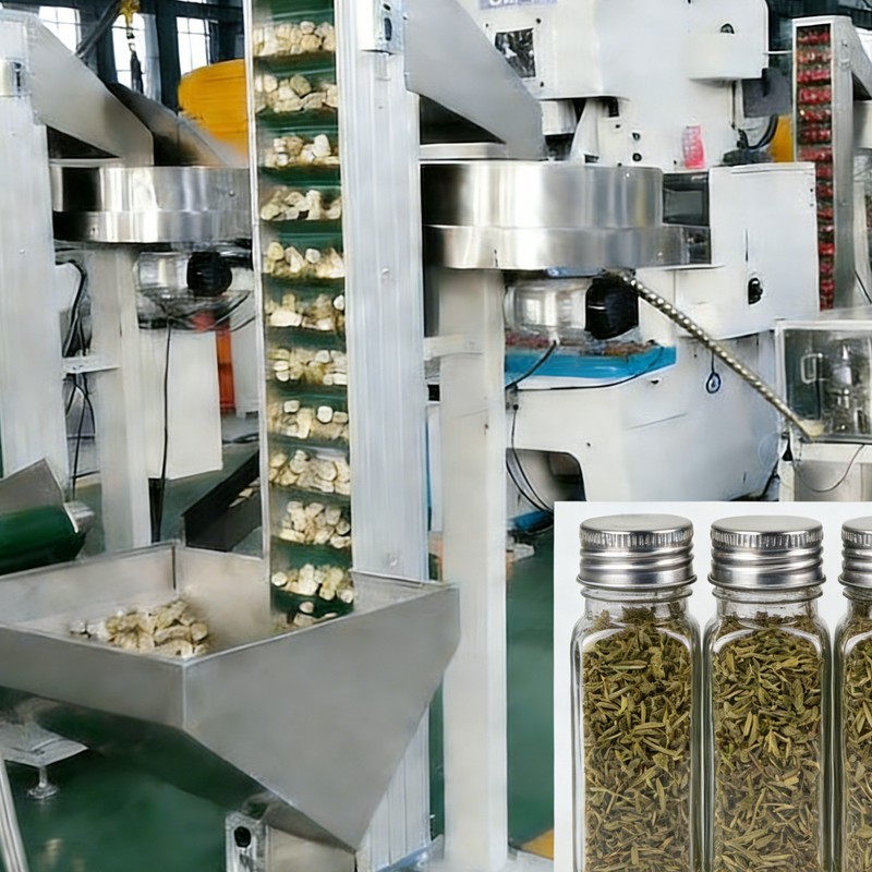 Linija za proizvodnju kapica s navojem timijana